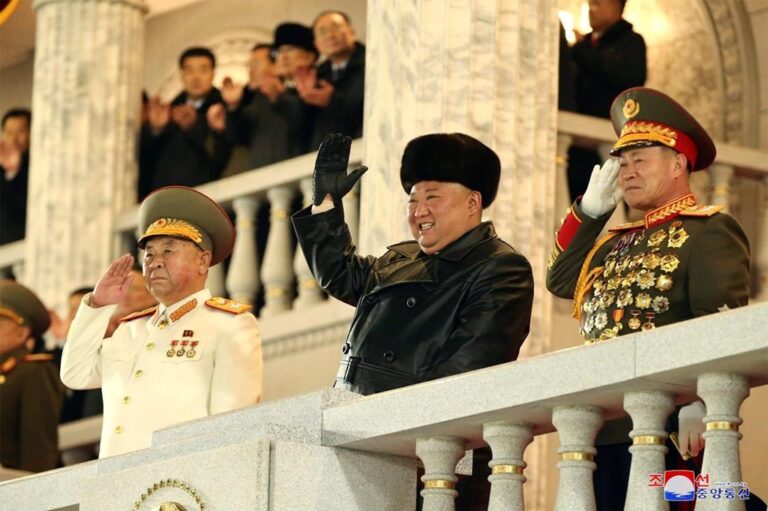North Korea Holds Huge Military Parade as Kim Vows Nuclear Might: The parade, which included a new submarine-launched ballistic missile, closed out the eight-day Workers’ Party congress